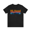 Mt Hood, Oregon Shirt - Mountain Sunset Unisex Mt Hood T-Shirt