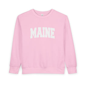 Buy pink Maine Sweatshirt - Maine Crewneck Sweatshirt