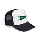 American Samoa National Park Pennant Trucker Hat — Vintage Foam Mesh Cap-7