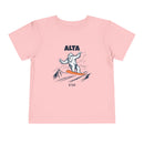 Alta, Utah Yeti Snowboard Toddler Tee-6