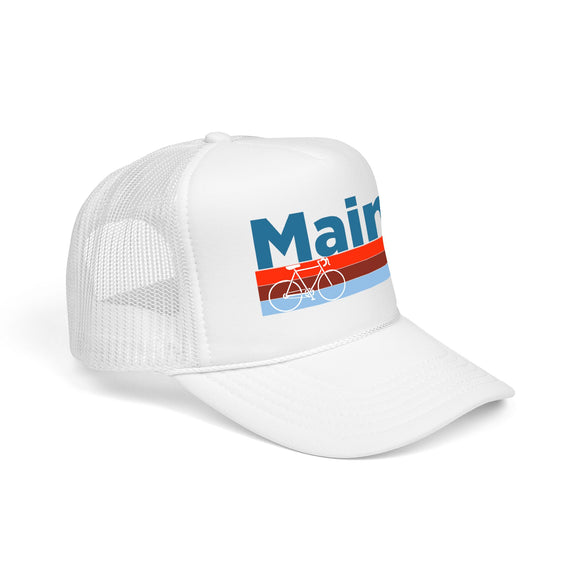Maine Trucker Hat - Foam Maine Bike Cap