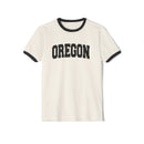 Oregon Cotton Ringer Graphic Tee - Unisex Oregon T Shirt, Vintage Style Tee, Men's/Women's Tee-2