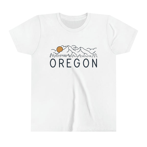 Oregon Youth T-Shirt - Unisex Kids Oregon Shirt