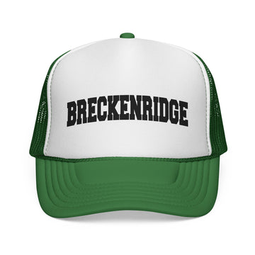 Buy green Breckenridge, Colorado Collegiate Style Trucker Hat