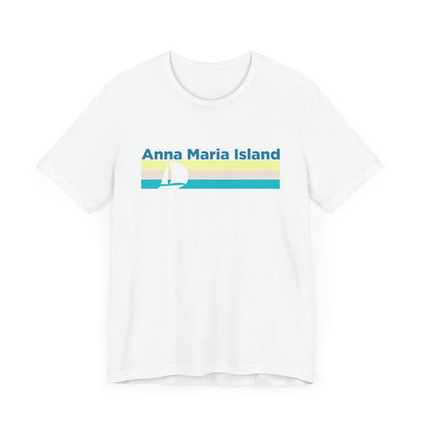 Anna Maria Island, Florida T Shirt - Sailboat Graphic Tee