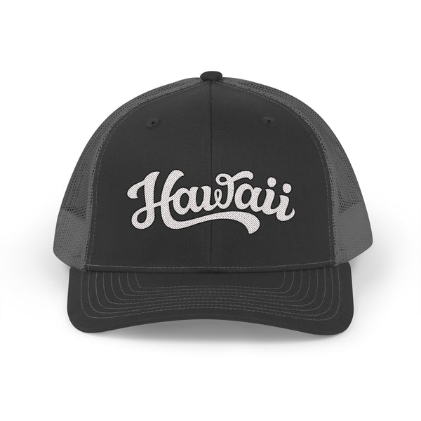 Hawaii Snapback Trucker Cap - Embroidered Hawaii Hat