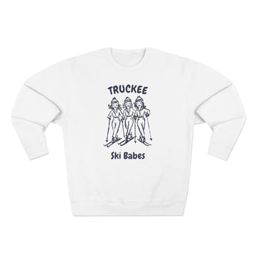 Premium Truckee, California Ski Babes Sweatshirt - 0