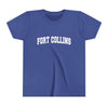 Fort Collins, Colorado Youth Graphic Tee - Kids Fort Collins T Shirt
