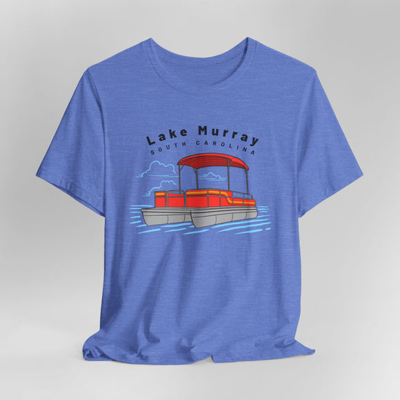 Lake Murray, South Carolina T Shirt - Pontoon Boat Tee
