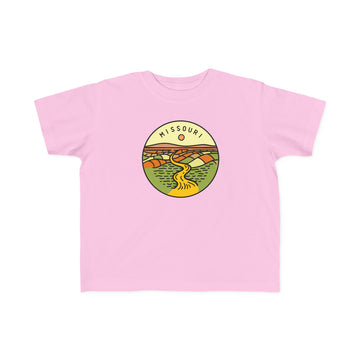 Buy pink Missouri Toddler T-Shirt - Unisex Toddler Missouri Shirt