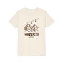 Whitefish, Montana Youth T-Shirt — Vintage Gondola Ski Mountain Tee-1