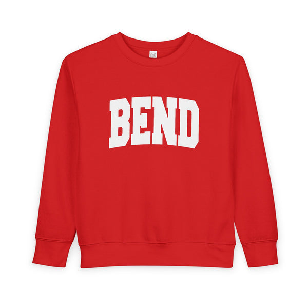 Bend, Oregon Toddler Sweatshirt - Bend Toddler Crewneck Sweatshirt
