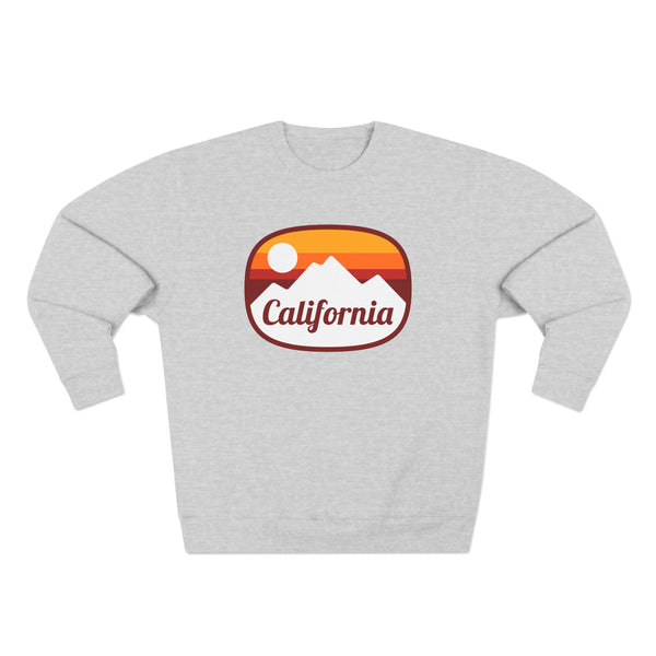 Premium California Sweatshirt - Retro Unisex Sweatshirt