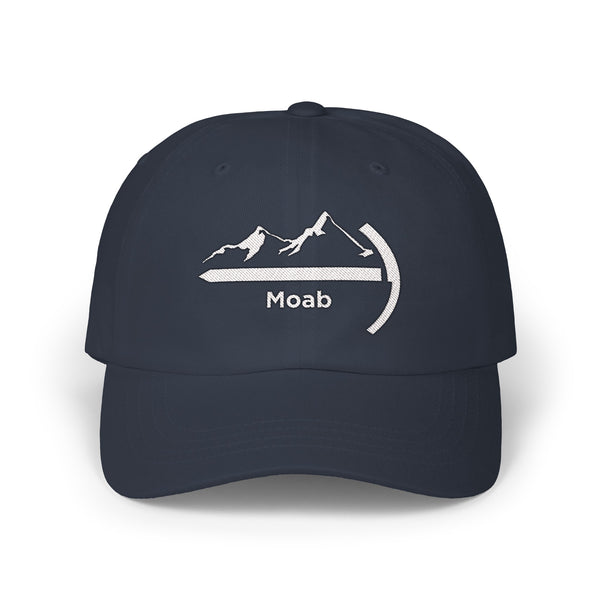 Moab, Utah Dad Hat - Embroidered Moab Classic Dad Cap