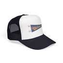 White Sands National Park Pennant Trucker Hat — Vintage Foam Mesh Cap-7