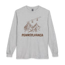 Pennsylvania Long Sleeve T-Shirt - Ski Mountain Gondola-2