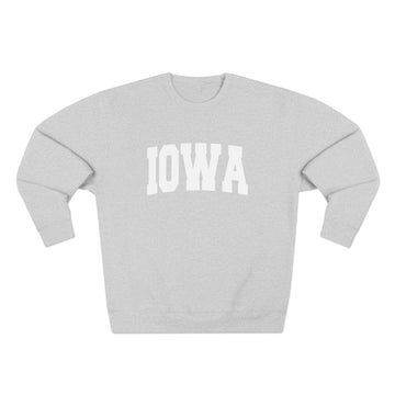 Premium Iowa Retro Graphic Sweatshirt - 0