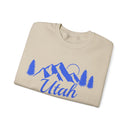 Utah Sweatshirt - Unisex Mountain Utah Sweatshirt-16
