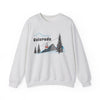 Colorado Sweatshirt - Unisex Ski Mountain Gondola Colorado Sweatshirt