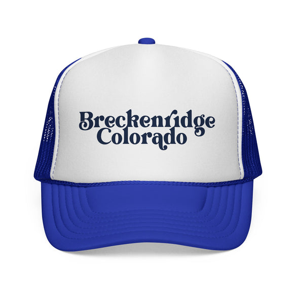 Breckenridge, Colorado Retro Trucker Hat