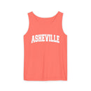 Asheville, North Carolina Tank Top Unisex | Comfort Colors - 100% Cotton-1