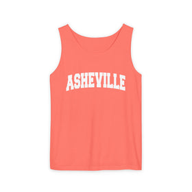 Asheville, North Carolina Tank Top Unisex | Comfort Colors - 100% Cotton