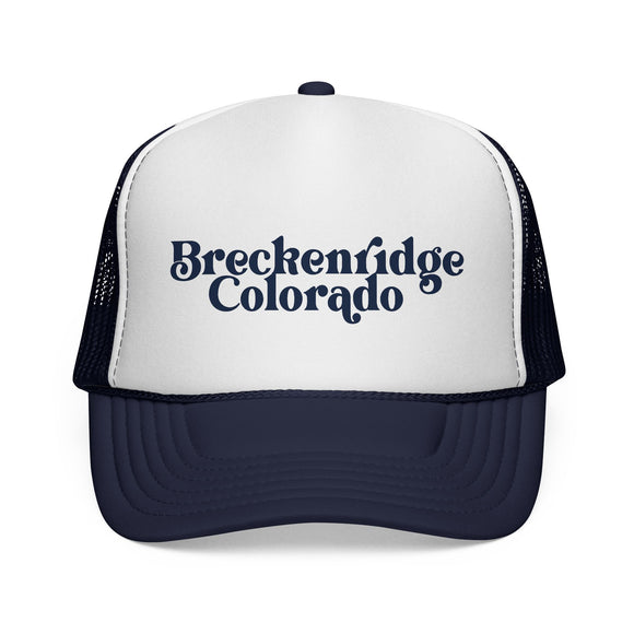Breckenridge, Colorado Retro Trucker Hat