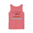 Hot Springs, Arkansas Tank Top Unisex - Pontoon Boat - Comfort Colors - 100% Cotton-5
