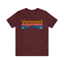Vermont T-Shirt - Mountain Sunset Unisex Vermont Shirt-6