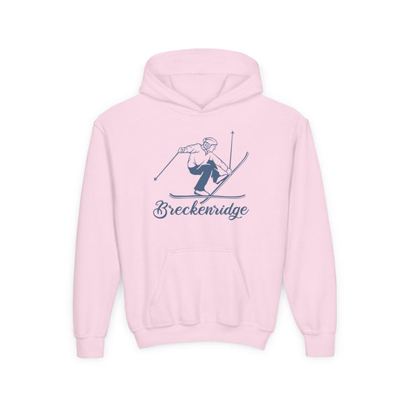 Breckenridge, Colorado Youth Hoodie - Snow Ski Kids Breckenridge Hooded Sweatshirt