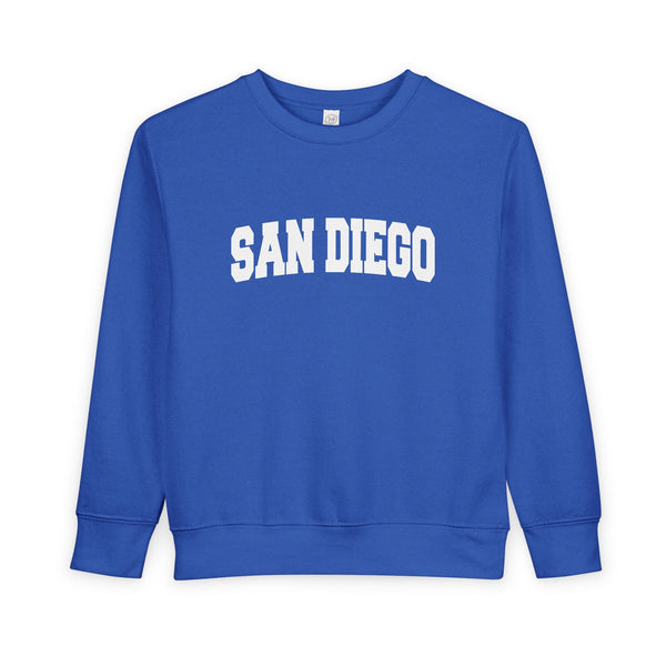 San Diego, California Sweatshirt - San Diego Toddler Crewneck Sweatshirt
