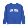 San Diego, California Sweatshirt - San Diego Toddler Crewneck Sweatshirt