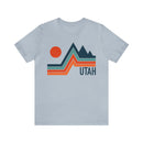 Utah T-Shirt - Retro Mountain Unisex Utah Shirt-3