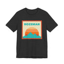 Retro Bozeman, Montana T-Shirt, Mountain Sun Tee, Unisex Graphic Shirt, Vintage Bozeman, Montana Top, Outdoor Adventure Clothing-11