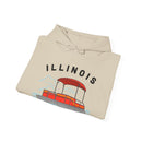 Illinois Hoodie - Unisex Ski Lift Sweatshirt-14