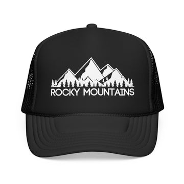 Rocky Mountains Trucker Hat - Rocky Mountains Cap - 0