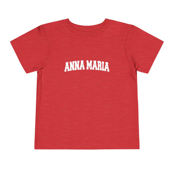 Buy heather-red Anna Maria Island, Florida Toddler Graphic Tee - Kids Anna Maria Island Vacation T-Shirt