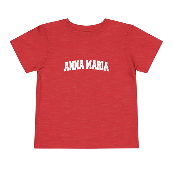 Anna Maria Island, Florida Toddler Graphic Tee - Kids Anna Maria Island Vacation T-Shirt