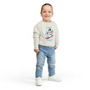 Stowe, Vermont Toddler Sweatshirt - Skiing Snowman Stowe Toddler Crewneck Sweatshirt-8