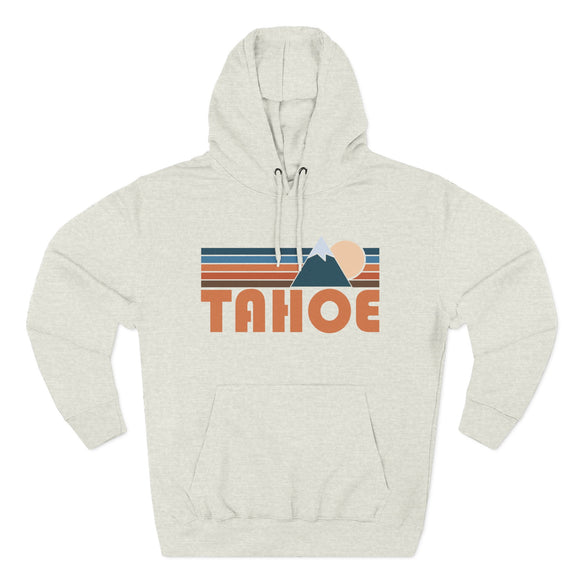 Tahoe, California Hoodie - Retro Mountain Unisex Sweatshirt