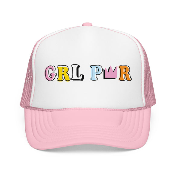 Girl Power Trucker Hat Boho