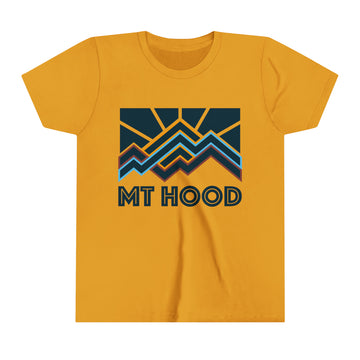 Mt Hood, Oregon Youth T-Shirt - Kids Mt Hood Shirt - 0
