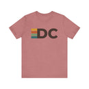 Washington, DC tee - DC t shirt retro stripes-3