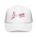 Utah Ski Bunny Foam Trucker Hat-8