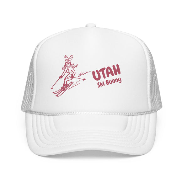 Utah Ski Bunny Foam Trucker Hat