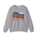 Whistler, Canada Sweatshirt Retro Mountains, Whistler Unisex Graphic Crewneck-2