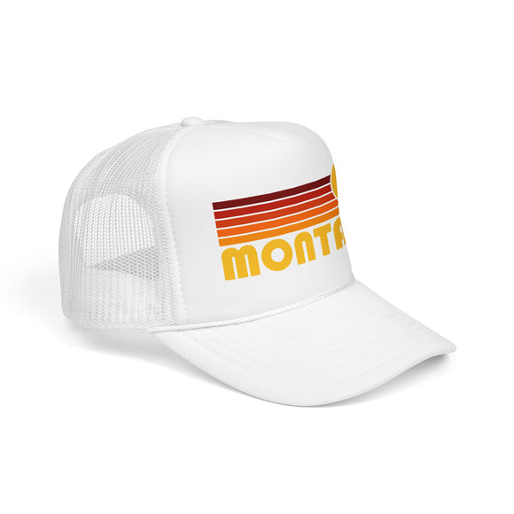Montana Retro Sunset Trucker Hat