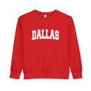 Dallas, Texas Toddler Sweatshirt - Dallas Toddler Crewneck Sweatshirt-6