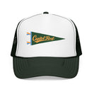 Capitol Reef National Park Pennant Trucker Hat — Vintage Foam Mesh Cap-4