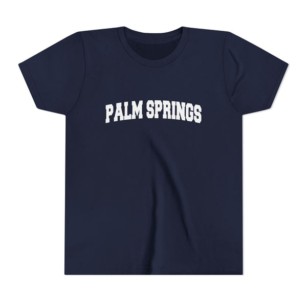 Palm Springs, California Youth Graphic Tee - Kids Palm Springs T Shirt